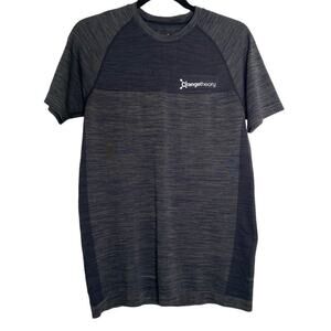 Orangetheory Heathered Gray Workout Short Sleeve Shirt Small